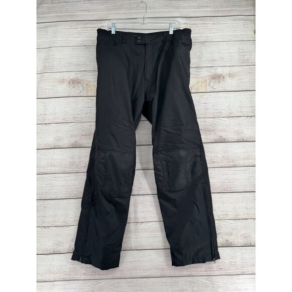 Tourmaster‎ Quest Waterproof Motorcycle Pants Men's Size XL 36/38 Black - Picture 1 of 13